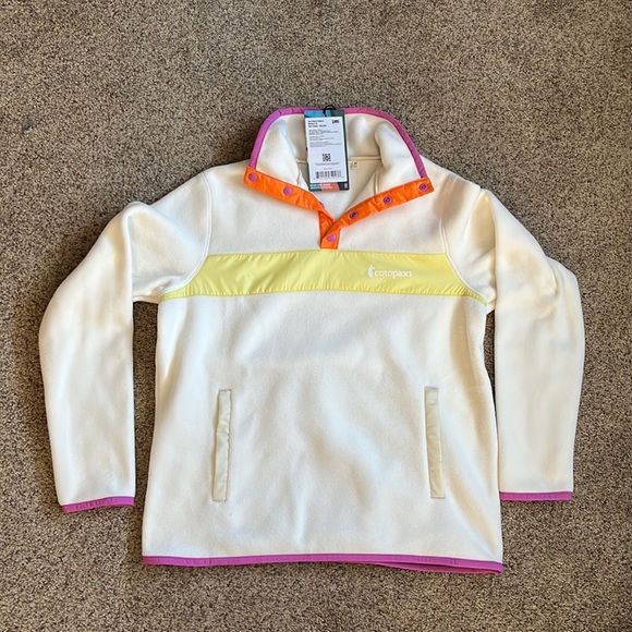 cotopaxi Tops - Cotopaxi Womens Teca Fleece Pullover “Bees Knees Recycled” size Medium